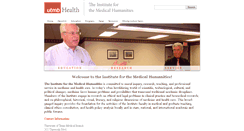Desktop Screenshot of imh.utmb.edu