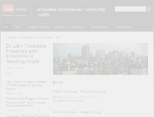 Tablet Screenshot of pmch.utmb.edu