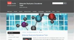 Desktop Screenshot of mbet.utmb.edu