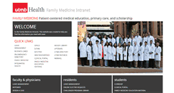 Desktop Screenshot of ifammed.utmb.edu