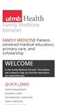 Mobile Screenshot of ifammed.utmb.edu